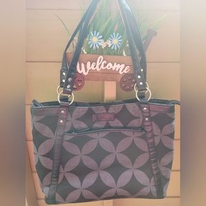 Overbrooke big capacity size shoulder bag